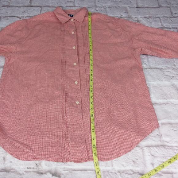 Gap medium button down checkered dress shirt - Picture 5 of 7